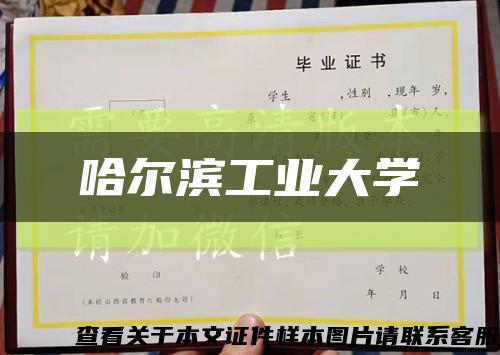 哈尔滨工业大学缩略图