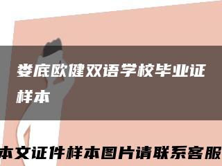 娄底欧健双语学校毕业证样本缩略图