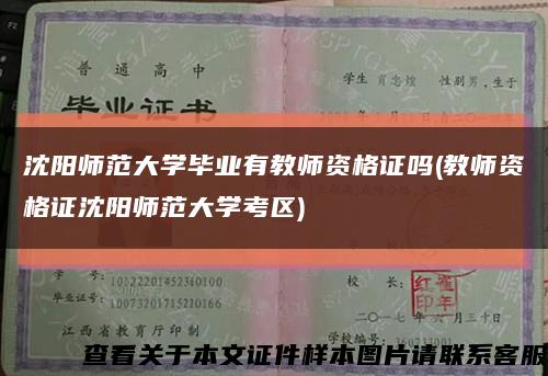 沈阳师范大学毕业有教师资格证吗(教师资格证沈阳师范大学考区)缩略图