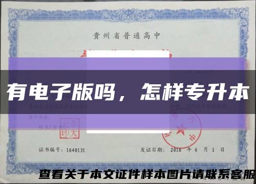 有电子版吗，怎样专升本缩略图