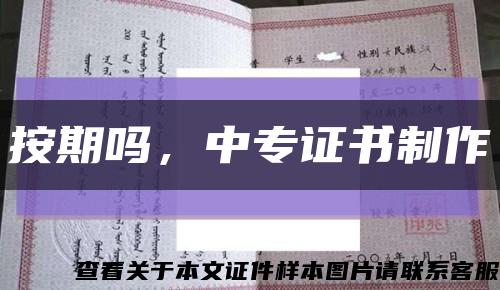 按期吗，中专证书制作缩略图