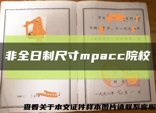 非全日制尺寸mpacc院校缩略图