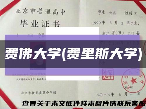 费佛大学(费里斯大学)缩略图