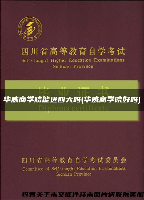 华威商学院能进四大吗(华威商学院好吗)缩略图