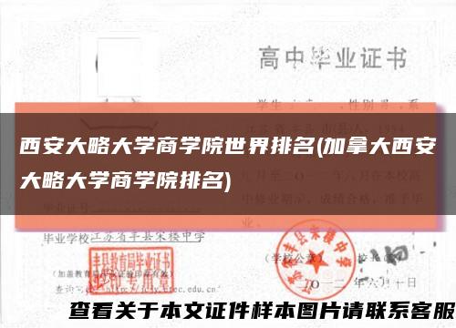西安大略大学商学院世界排名(加拿大西安大略大学商学院排名)缩略图