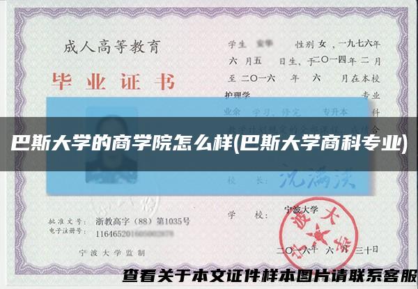 巴斯大学的商学院怎么样(巴斯大学商科专业)缩略图
