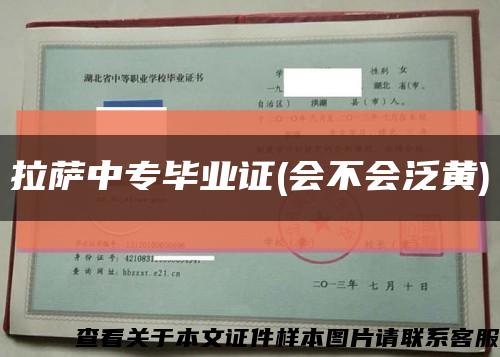 拉萨中专毕业证(会不会泛黄)缩略图