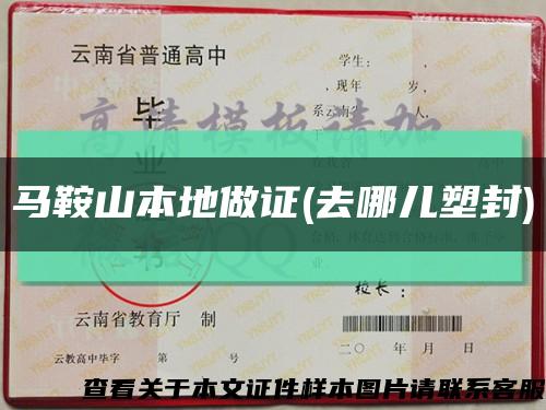 马鞍山本地做证(去哪儿塑封)缩略图