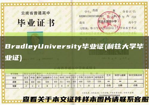 BradleyUniversity毕业证(利兹大学毕业证)缩略图
