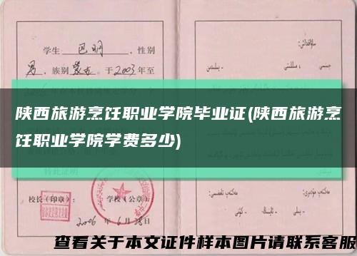 陕西旅游烹饪职业学院毕业证(陕西旅游烹饪职业学院学费多少)缩略图