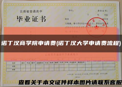 诺丁汉商学院申请费(诺丁汉大学申请费流程)缩略图