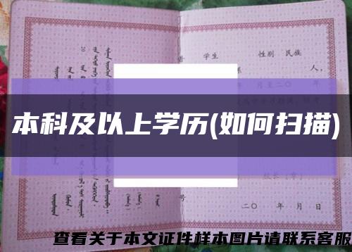 本科及以上学历(如何扫描)缩略图