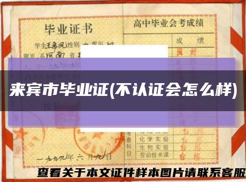 来宾市毕业证(不认证会怎么样)缩略图