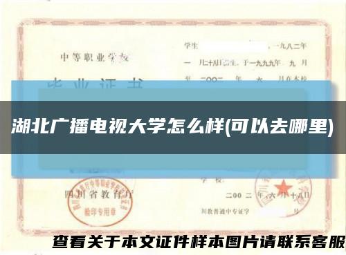 湖北广播电视大学怎么样(可以去哪里)缩略图