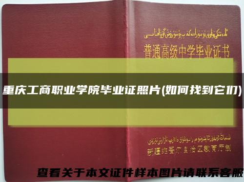 重庆工商职业学院毕业证照片(如何找到它们)缩略图