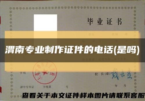 渭南专业制作证件的电话(是吗)缩略图