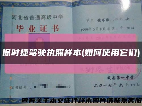 保时捷驾驶执照样本(如何使用它们)缩略图