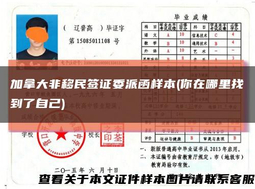 加拿大非移民签证委派函样本(你在哪里找到了自己)缩略图