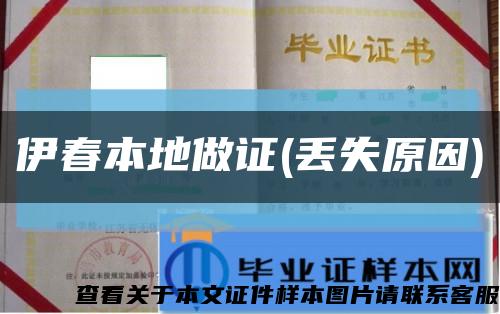 伊春本地做证(丢失原因)缩略图