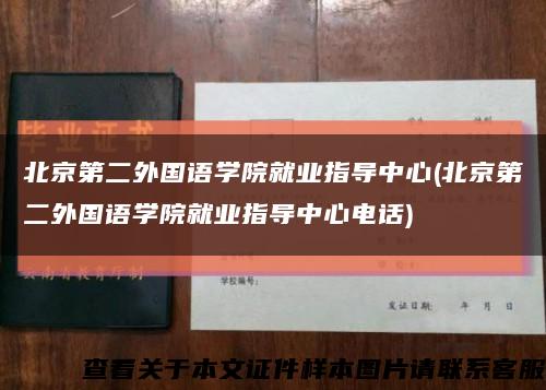 北京第二外国语学院就业指导中心(北京第二外国语学院就业指导中心电话)缩略图
