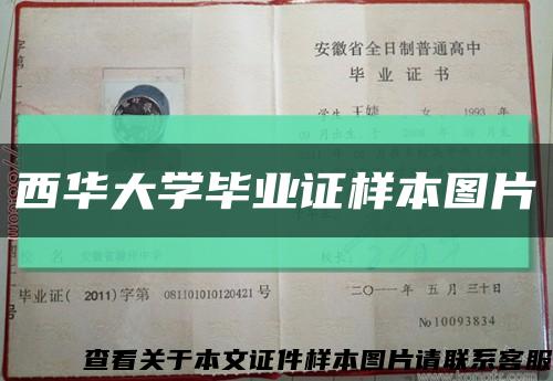 西华大学毕业证样本图片缩略图