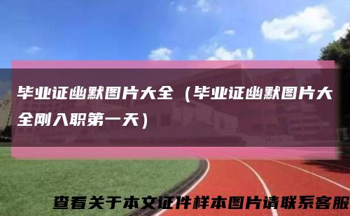 毕业证幽默图片大全（毕业证幽默图片大全刚入职第一天）缩略图