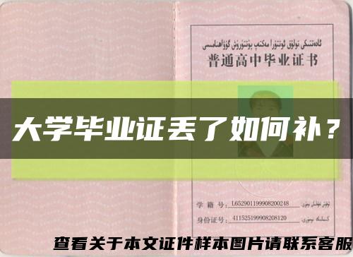 大学毕业证丢了如何补？缩略图