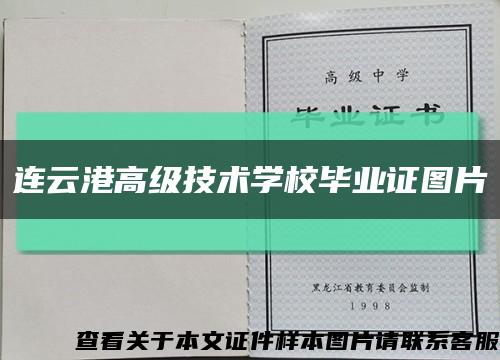 连云港高级技术学校毕业证图片缩略图