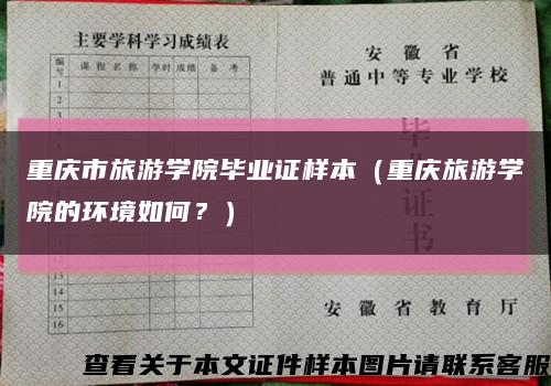 重庆市旅游学院毕业证样本（重庆旅游学院的环境如何？）缩略图