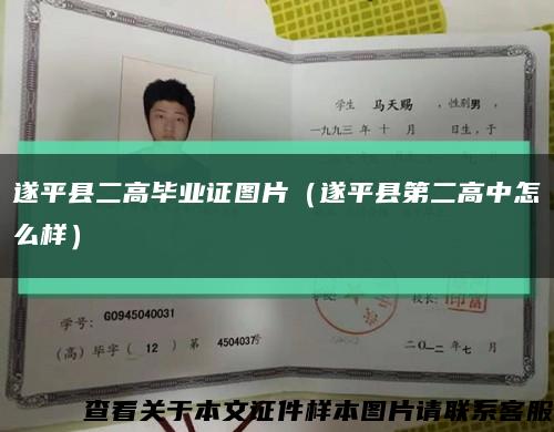 遂平县二高毕业证图片（遂平县第二高中怎么样）缩略图