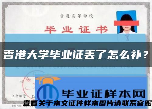 香港大学毕业证丢了怎么补？缩略图