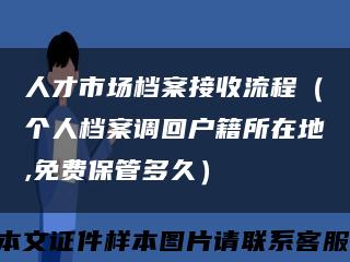 人才市场档案接收流程（个人档案调回户籍所在地,免费保管多久）缩略图