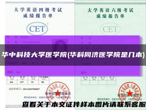 华中科技大学医学院(华科同济医学院是几本)缩略图