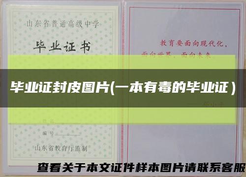 毕业证封皮图片(一本有毒的毕业证）缩略图