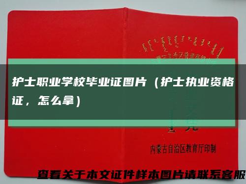 护士职业学校毕业证图片（护士执业资格证，怎么拿）缩略图