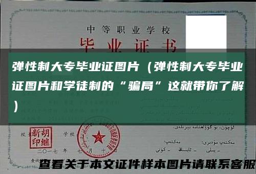 弹性制大专毕业证图片（弹性制大专毕业证图片和学徒制的“骗局”这就带你了解）缩略图