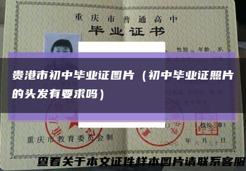 贵港市初中毕业证图片（初中毕业证照片的头发有要求吗）缩略图