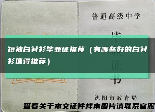 短袖白衬衫毕业证推荐（有哪些好的白衬衫值得推荐）缩略图