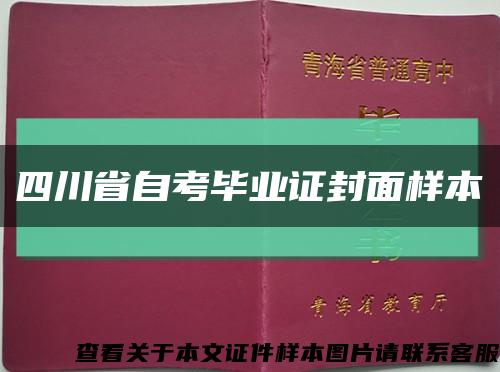 四川省自考毕业证封面样本缩略图