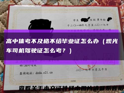 高中体考不及格不给毕业证怎么办（观光车司机驾驶证怎么考？）缩略图
