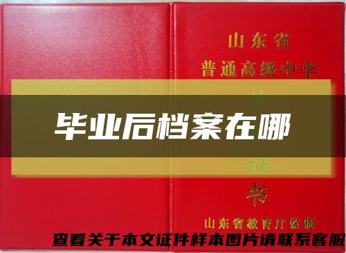 毕业后档案在哪缩略图