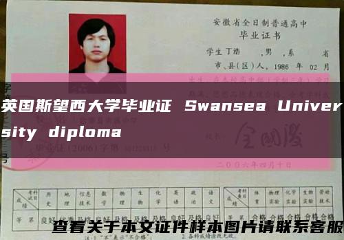 英国斯望西大学毕业证 Swansea University diploma缩略图