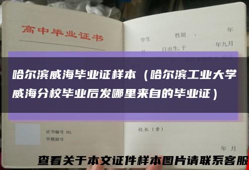 哈尔滨威海毕业证样本（哈尔滨工业大学威海分校毕业后发哪里来自的毕业证）缩略图