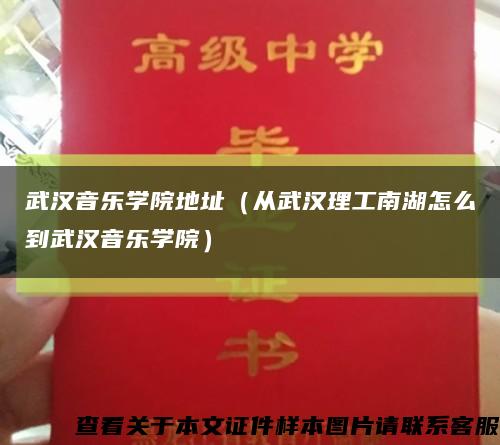 武汉音乐学院地址（从武汉理工南湖怎么到武汉音乐学院）缩略图