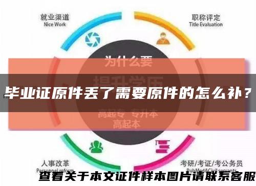 毕业证原件丢了需要原件的怎么补？缩略图