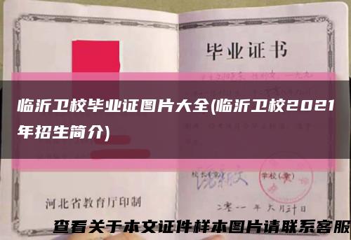 临沂卫校毕业证图片大全(临沂卫校2021年招生简介)缩略图
