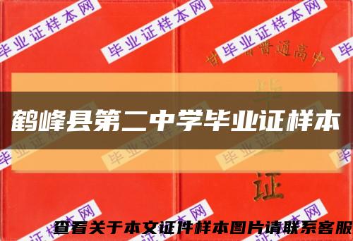 鹤峰县第二中学毕业证样本缩略图