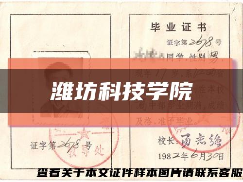 潍坊科技学院缩略图