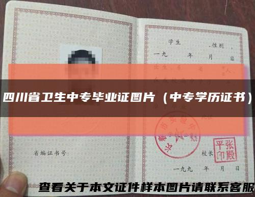 四川省卫生中专毕业证图片（中专学历证书）缩略图