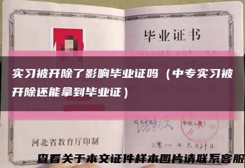 实习被开除了影响毕业证吗（中专实习被开除还能拿到毕业证）缩略图